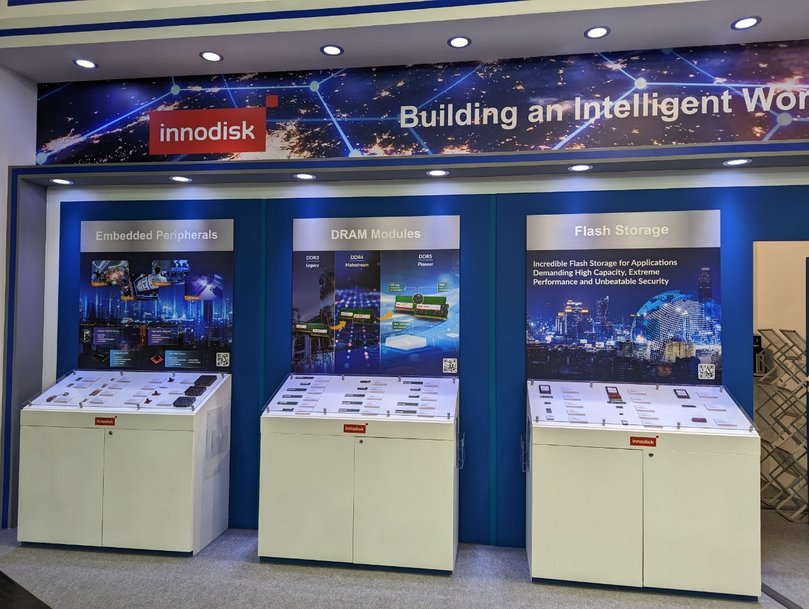 Innodisk presenta sus soluciones AIoT en Embedded World 2023